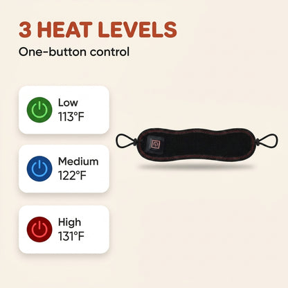 Soothing Heat & Red Light for Sinus Pressure