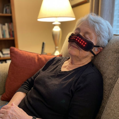Soothing Heat & Red Light for Sinus Pressure